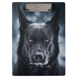 Porte-bloc Black German Shepherd