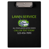 Porte-bloc Black Green Lawn Care and Service Professional (Devant)