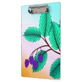 Porte-bloc Blackberries sur une branche (Gauche)