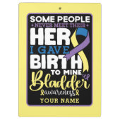 Porte-bloc Bladder warrior Some People Never Meet Their Hero (Dos)