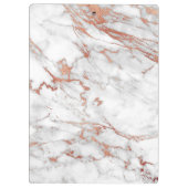 Porte-bloc Blanc et porte - bloc de marbre d'or (Dos)