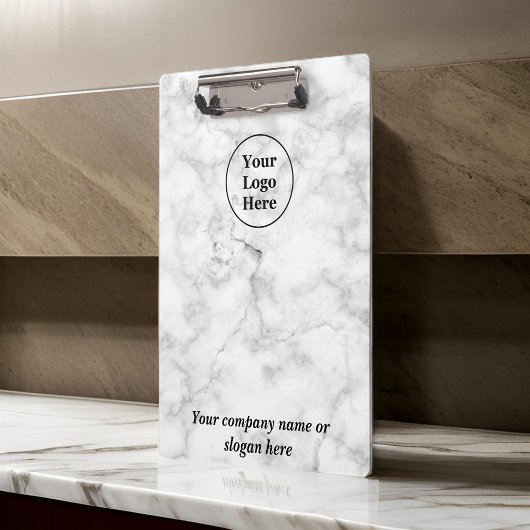 Porte-bloc Blanc marbre