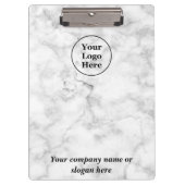 Porte-bloc Blanc marbre (Devant)