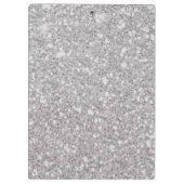 Porte-bloc Blanc Zèbre Parties scintillant Granite Glam Perso (Dos)