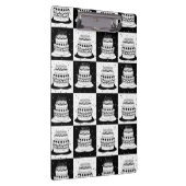 Porte-bloc Blancs noir À damiers bloc (Swatch)