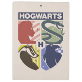 Porte-bloc Blason timbré vintage HOGWARTS™ (Dos)