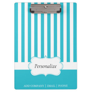Porte-bloc Bleu Aqua Classé Texte DO-IT-YOURSELF