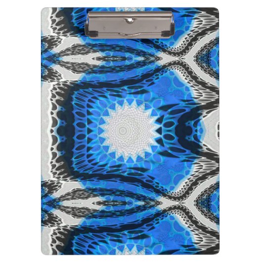 Porte-bloc Bleu atomique (Devant)