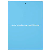 PORTE-BLOC BLEU BEADS (Dos)