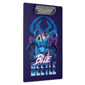 Porte-bloc Bleu Beetle Rétrowave Ville coucher du soleil (Swatch)