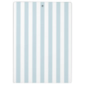 Porte-bloc Bleu Bleu Bleu Français avec logo Monogramme (Dos)