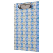 Porte-bloc Bleu courant Tan de Candystripe (Gauche)