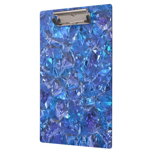 Porte-bloc Bleu cristal et violet (Gauche)