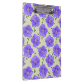 Porte-bloc Bleu de motif de jardin botanique de fleur sur (Swatch)