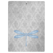 Porte-bloc Bleu Dragonfly Damas (Dos)