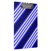 Porte-bloc Bleu et blanc cinq bandes motif (Swatch)
