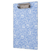 Porte-bloc Bleu et blanc Floral Tudor Damask Style Vintage (Gauche)