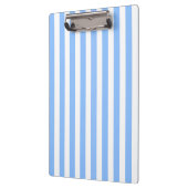 Porte-bloc Bleu et blanc rayures de bonbons (Gauche)