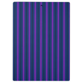 Porte-bloc Bleu et violet bonbons rayés (Dos)