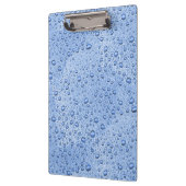 Porte-bloc Bleu gouttelettes d'eau (Gauche)