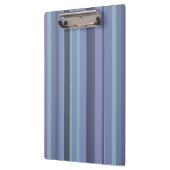 Porte-bloc Bleu-gris, bandes horizontales (Gauche)