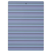 Porte-bloc Bleu-gris, bandes horizontales (Dos)