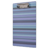 Porte-bloc Bleu-gris, bandes horizontales (Gauche)