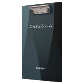 Porte-bloc Bleu gris des vagues motif (Gauche)