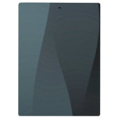 Porte-bloc Bleu gris des vagues motif (Dos)