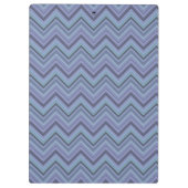 Porte-bloc Bleu gris rayures motif (Dos)