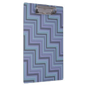 Porte-bloc Bleu gris rayures motif (Swatch)