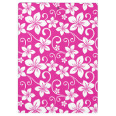 PORTE-BLOC BLEU HAWAII (ROSE CHAUDE) (Dos)