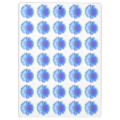 Porte-bloc Bleu marguerite (Dos)