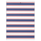 Porte-bloc Bleu marine et rouge (Dos)