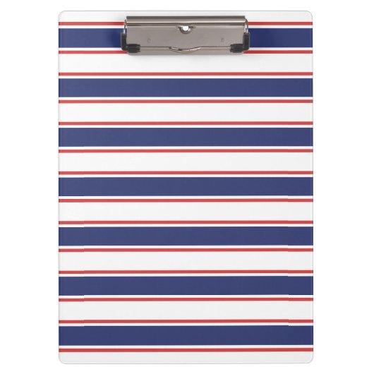 Porte-bloc Bleu marine et rouge (Devant)