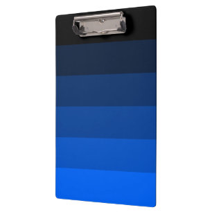Porte-bloc Bleu noir Ombre rayures