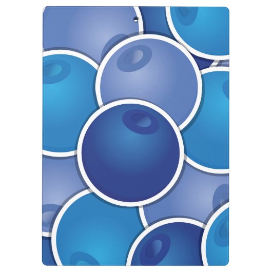 Porte-bloc Bleuet funky (Dos)