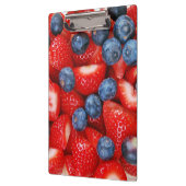 Porte-bloc Bleus et fraises (Gauche)