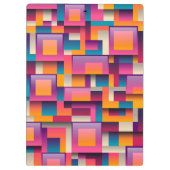 Porte-bloc Blocs de couleurs modernes (Dos)