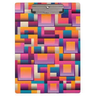 Porte-bloc Blocs de couleurs modernes