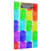 Porte-bloc Blocs de couleurs modernes Motif Abstrait (Swatch)