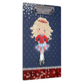 Porte-bloc Blond blond Girl Soft Shoe Blue, Red (Swatch)