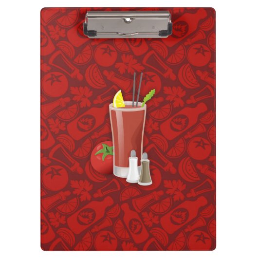 Porte-bloc Bloody Mary (Devant)