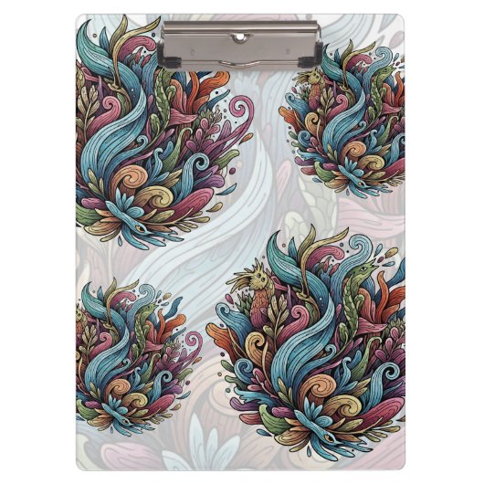 Porte-bloc Bloom non dompté : énergie organique (Devant)