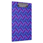 Porte-bloc Blue and purple stripes weave (Swatch)