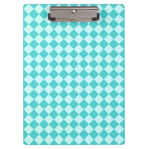 Porte-bloc Blue Combination Diamond Motif par Shirley Taylor