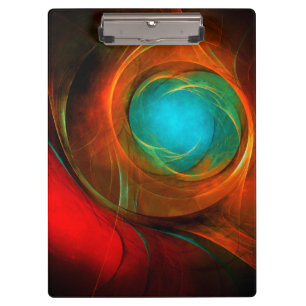 Porte-bloc Blue Eye Moderne Abstrait Art Cool Motif #16