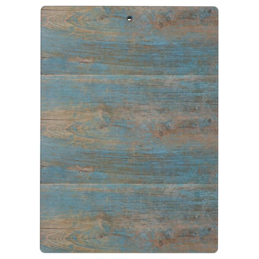 Porte-bloc Blue Faux Beach Bois Texture (Dos)
