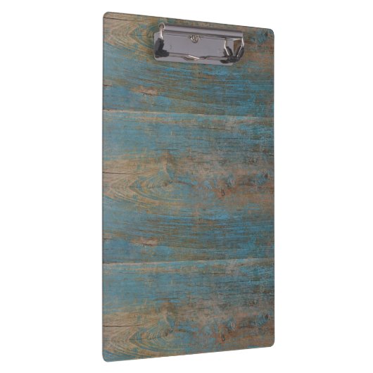 Porte-bloc Blue Faux Beach Bois Texture (Swatch)