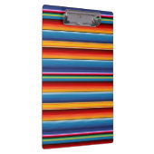 Porte-bloc Blue Gold Red Sarape mexicaine (Swatch)